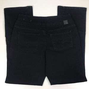 Jag High Rise Boot Cut Dark Wash Pull On Jeans Size 12